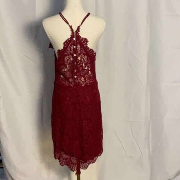 Intimately Free People She's Got It lace top slip dress Size M - Picture 4 of 6